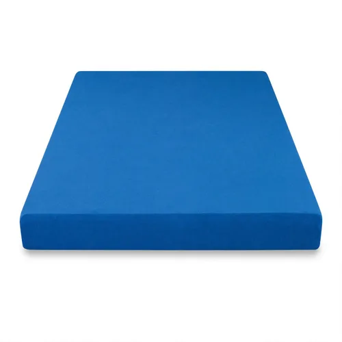 Vista 5 de Colchón viscoelástico, Zinus, de 5 pulgadas, para litera / cama nido / diván, Espuma, Azul