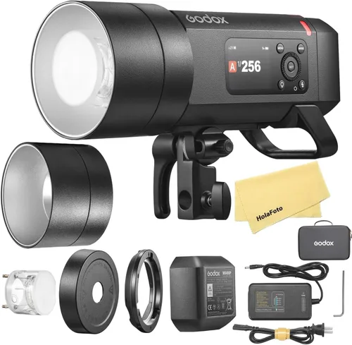 GODOX AD400 Pro II AD400Pro II AD400ProII 2.4G TTL 1/8000 HSS 400Ws Flash para exteriores, Batería de 21.6V/2600mAh, Tiempo de reciclaje de 0.01~1s,