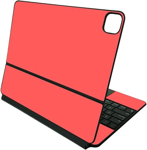 Vista 6 de MightySkins Skin compatible con Apple Magic Keyboard para iPad Pro de 12.9 pulgadas (3ª a 6.ª generación), color azul sólido, funda protectora