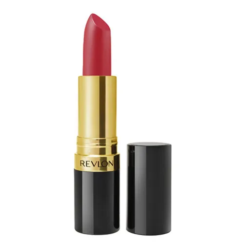 Vista 2 de Revlon Lápiz labial, Lápiz labial Super Lustrous, Fórmula Cremosa Para Labios Suaves y de Aspecto Más Lleno, Sensación Hidratada, Really Red (006)