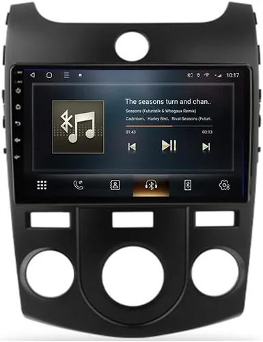 Vista 2 de Radio estéreo de coche de 9 pulgadas, 4+64 GB, Android de 10 pulgadas, compatible con KIA Forte (MT) 2008-2013 Cerato 2, unidad principal
