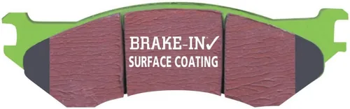 Vista 3 de EBC Brakes DP61673 Serie 6000 Greenstuff Pastilla de freno para camión y SUV, metálico