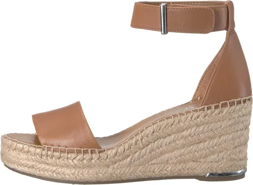 Vista 9 de Franco Sarto Clemens - Sandalias de tacón de cuña envueltas en yute para mujer, Negro