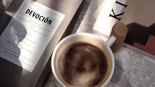 Vista 3 de Toro House Blend 100% café colombiano en grano entero, 12 onzas