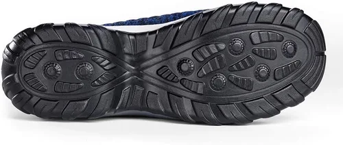 Vista 5 de Tenis de mujer para caminar, con malla y cámara de aire, sin cordones, modernos, para bailar jazz, mocasines con plataforma