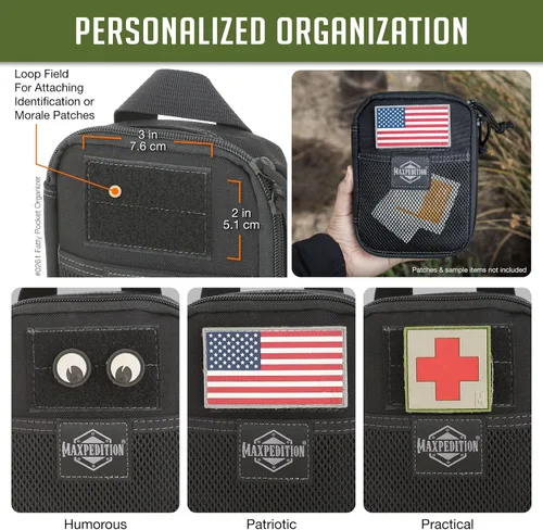 Vista 7 de Maxpedition Organizador de bolsillo Fatty