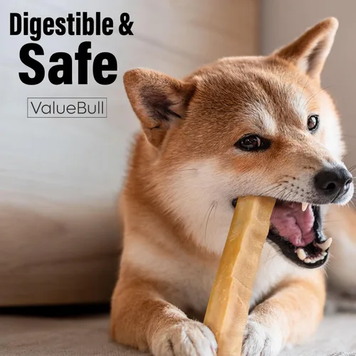 Vista 6 de ValueBull Himalayan - Masticables de queso de yak para perros, pequeños, paquete a granel de 10 libras, de larga duración para masticadores