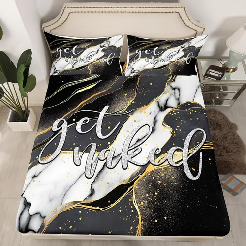 Vista 18 de Feelyou Leopard Print Lips Fitted Sheet Twin Size for Kids Boys Girls Cheetah Print Bed Sheets Set 16" Deep Pocket Soft Breathable Microfiber