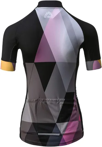 Vista 2 de Mysenlan - Camiseta de ciclismo de manga larga transpirable para mujer, mallas de ciclismo para ciclismo, Hw2