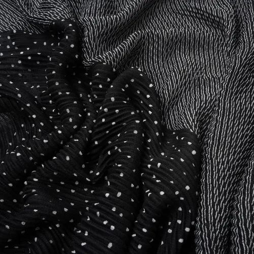 Vista 5 de YOUR SMILE - Bufanda ligera para mujer, diseño floral mezcla de colores, para primavera y verano