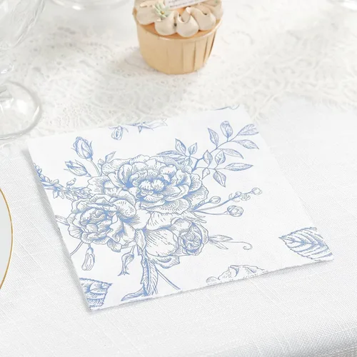 Vista 12 de Efavormart - Paquete de 20 servilletas de papel con estampado de animales de safari, servilletas de cóctel desechables suaves con temática de selva