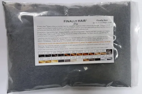 Vista 12 de Fibras constructoras de cabello, 2.01 onzas El repuesto de más alto grado que puedes utilizar para tus botellas de competidores como Toppik