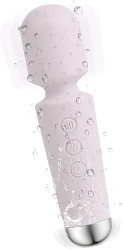 Vista 10 de Masajeador personal, masajeador micro inalámbrico, potente combinación de funciones, impermeable y portátil, adecuado para dolor de cuello, piernas