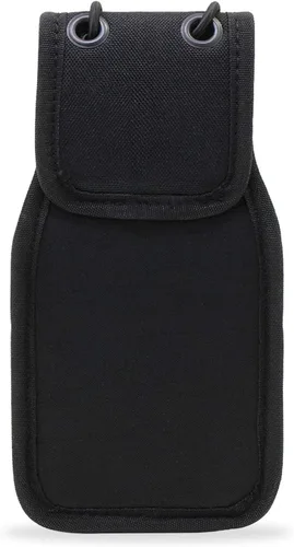 Vista 5 de abcGoodefg Funda para radio Walkie Talkie para cinturón de servicio de nailon compatible con MOTOROLA MT500, MT1000, MTS2000 y modelos similares
