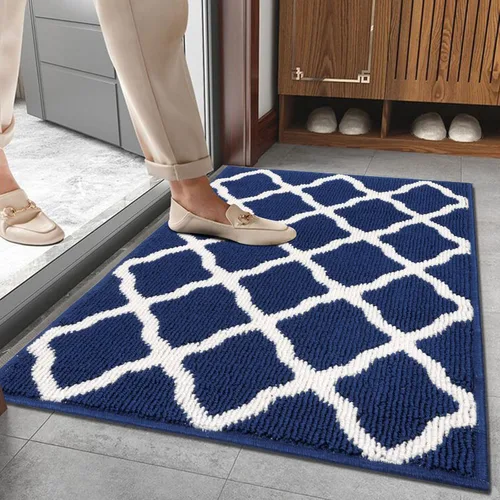 Vista 14 de SHACOS Alfombras de pasillo de entrada de 2 x 5 pies, alfombra lavable con parte trasera de goma antideslizante, alfombras de cocina atrapa suciedad