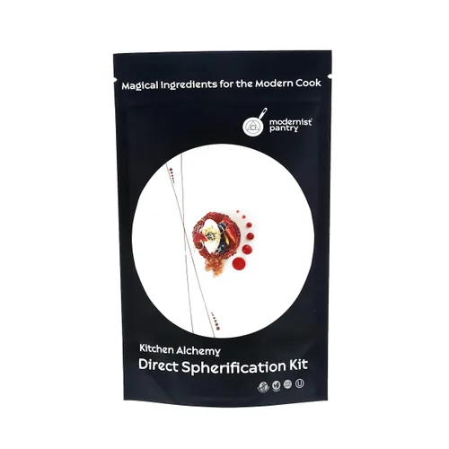 Vista 2 de Kit de Esferificación [Gastronomía Molecular] ⊘ No GMO ☮ Vegano ✡ UO Kosher - Ingredientes certificados