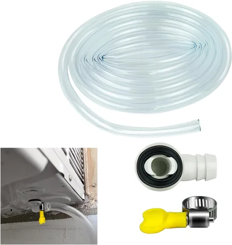 Kit de manguera de drenaje de aire acondicionado, reemplazo de manguera de drenaje de CA de 10 pies a prueba de fugas