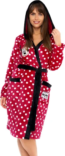 Vista 2 de Disney Bata de Minnie Mouse para mujer Rojo