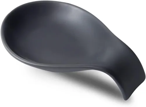 Vista 18 de Nihow Soporte para cucharas de utensilios: soporte de cerámica para cuchara/espátula/cucharón - Soporte para cuchara de cocina resistente al calor