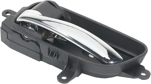 Vista 6 de ECCPP Manija de puerta cromada interior interior lado del conductor para Nissan Altima Pathfinder 2013-2017 negro
