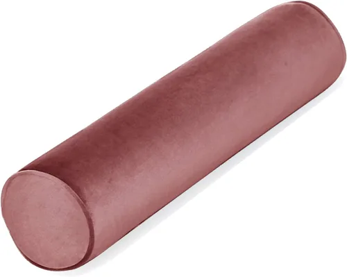 Vista 10 de Tinbolunce Almohada enrollable de espuma viscoelástica para rodilla/pierna/cuello - Cojín cilíndrico de luna llena/almohada cilíndrica redonda