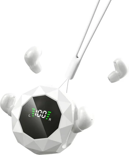 Vista 11 de Los mini auriculares invisibles inalámbricos Bluetooth más pequeños, de perfil bajo, micro pequeños, discretos, ocultos para el trabajo, auriculares