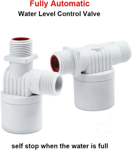 Vista 2 de 1/2" 3/4" 1" Fully Automatic Float Valve DN15 Water Level Control Valve Anti Corrosion Nylon Ball Valve(1",BLUE_ES)