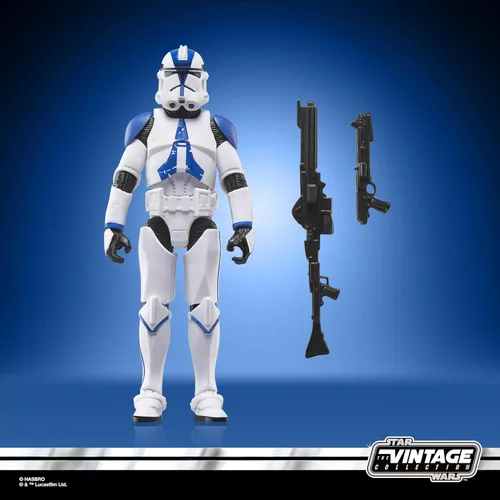 Vista 8 de STAR WARS The Vintage Collection Clone Trooper (501st Legion), OBI-Wan Kenobi Figura de acción coleccionable de 3.75 pulgadas