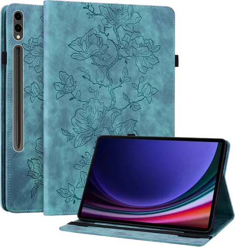 Vista 53 de Funda para Samsung Galaxy Tab S5e 10.5 2019 Modelo SM-T720/T725/T727, funda delgada de piel sintética con soporte multiángulo y soporte
