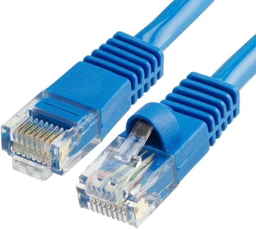 Vista 52 de Cmple - Cable Ethernet Cat5e de 1.5 pies, Cable Patch Ethernet UTP Cat 5e de 350 MHz, Cable LAN de red de 1 Gbps, conectores RJ45, compatible