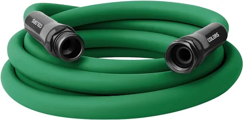 Vista 40 de Flexzilla - Manguera de jardín con mango giratorio, 5/8 pulgadas x 100 pies, manguera de agua ligera para todo tipo de clima, resistente y flexible