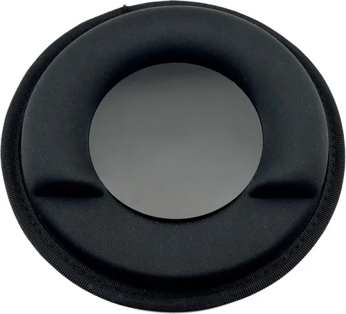 Vista 2 de Soporte para tablero de automóvil Nylon suave, tablero de metal de montaje redondo Base de saco de arena pesada con opción de montaje magnético