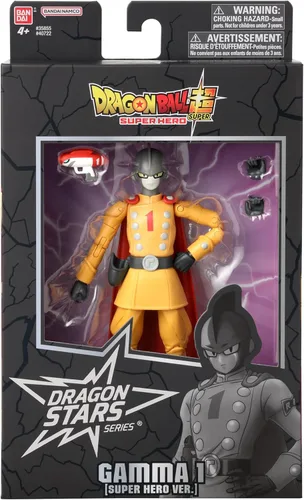 Vista 9 de BANDAI RED Dragon Ball Super Hero - Gamma 1 - Figurita Dragon Stars 6.7 in