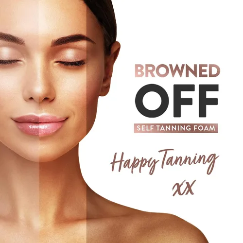 Vista 7 de Watermans Browned Off Mousse autobronceador ligero a medio (6.8 fl oz) con aloe vera, vitamina E, DHA natural, sin olor a galleta, bronceado falso