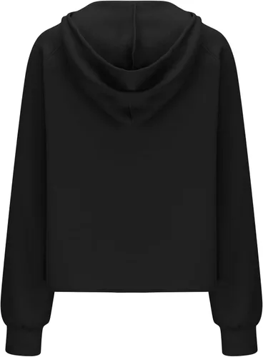 Vista 2 de Half Zip Pullover Women Oversized Hoodie Dupes Scuba Sweatshirt Plain Teen Girls Fall Fashion 2023 Workout Active Outfits