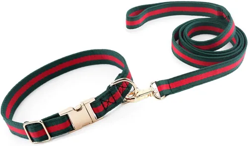 Vista 7 de Collar de perro de alta calidad, lindos collares de lujo para perros, collares duraderos para mascotas con hebilla de metal de seguridad para perros