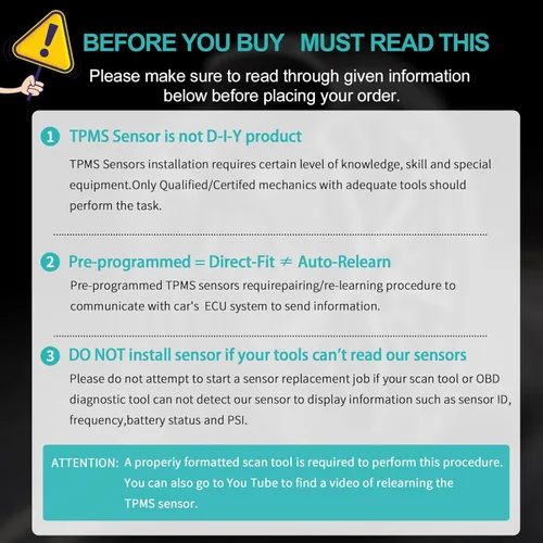 Vista 7 de Sistema de monitoreo de presión de neumáticos AULINK Sensores TPMS Compatibles con Nissan Rogue 2014 2015 2016 2017 2018 2019 2020 Reemplazo TPMS