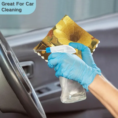 Vista 7 de 90s Retro Memories Gramophone - Accesorios de cocina para fregadero de cocina, reutilizables y lavables, paños de cocina de rizo reutilizables