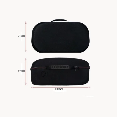 Vista 5 de Carrying Case for PS5 VR2 Portable High-Capacity Storage Bag for PSVR2 Glasses Storage Protection Hard Case Protable Design for Travel and Home