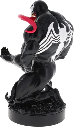Vista 7 de Exquisite Gaming Marvel Venom - Soporte original para teléfono móvil y controlador de juegos, soporte para dispositivos, cable Guys, figura