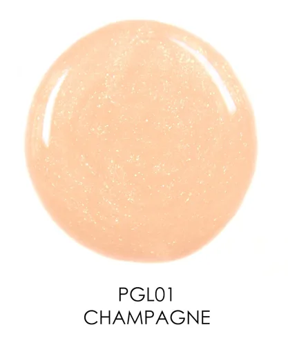 Vista 2 de Palladio Brillo de labios, brillo de labios no pegajoso, contiene vitamina E y aloe, ofrece un color intenso e hidratación, minimiza las arrugas