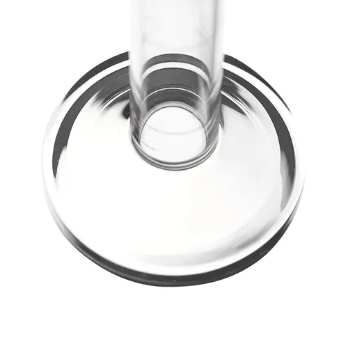 Vista 4 de Cilindro graduado, 5 ml - Tolerancia de clase A ±0,05 ml - Base redonda - Graduaciones azules - Vidrio de borosilicato 3.3 - Eisco Labs