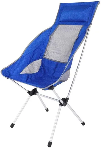 Vista 9 de qiuqiu Silla plegable portátil, de aleación de aluminio para la pesca al aire libre camping senderismo con bolsa de transporte