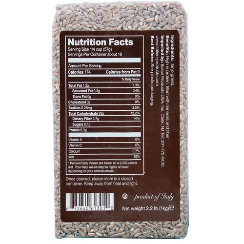 Vista 2 de Trentasette Granos Farro, 2.2 Libra