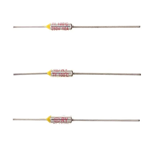 Vista 44 de Fusible térmico de temperatura metálica RY65 149.0 °F 149 ℉ 10A 250V 10 piezas
