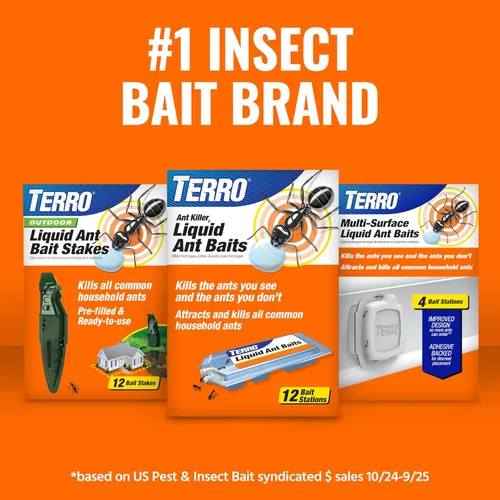 Vista 11 de Terro T502 Gel Atrayante para Cucarachas de Interior Listo para Usar - Mata Cucarachas Alemanas, Americanas y Orientales, 3 oz