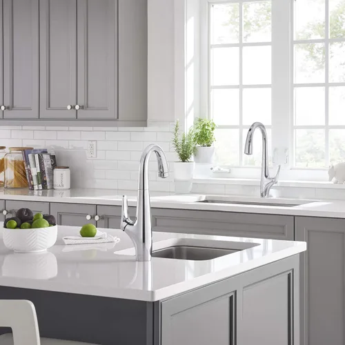 Vista 7 de American Standard 4901380.002 Avery Selectronic - Grifo de cocina extraíble manos libres, cromado