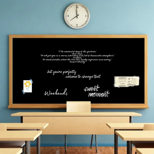 Vista 6 de Vanhench Papel de regalo negro de 36" x 1500" (125 pies), rollo de papel kraft de color sólido para tablón de anuncios, construcción de pósteres