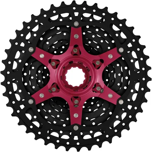 Vista 2 de SunRace CSMX3 1146T - Cassette unisex para adultos de 10 velocidades Negro