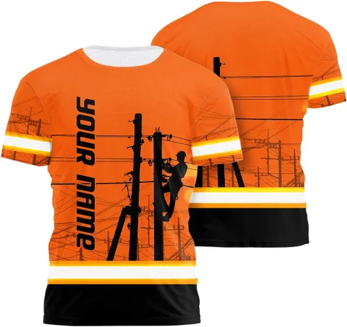 Vista 10 de Matedecor Sudadera con capucha de alta visibilidad para hombre, ropa de trabajo de seguridad Hi Vis con diseño reflectante